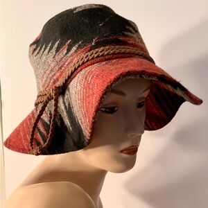 SAN DEIGO HAT COMPANY..southwestern textile design hat